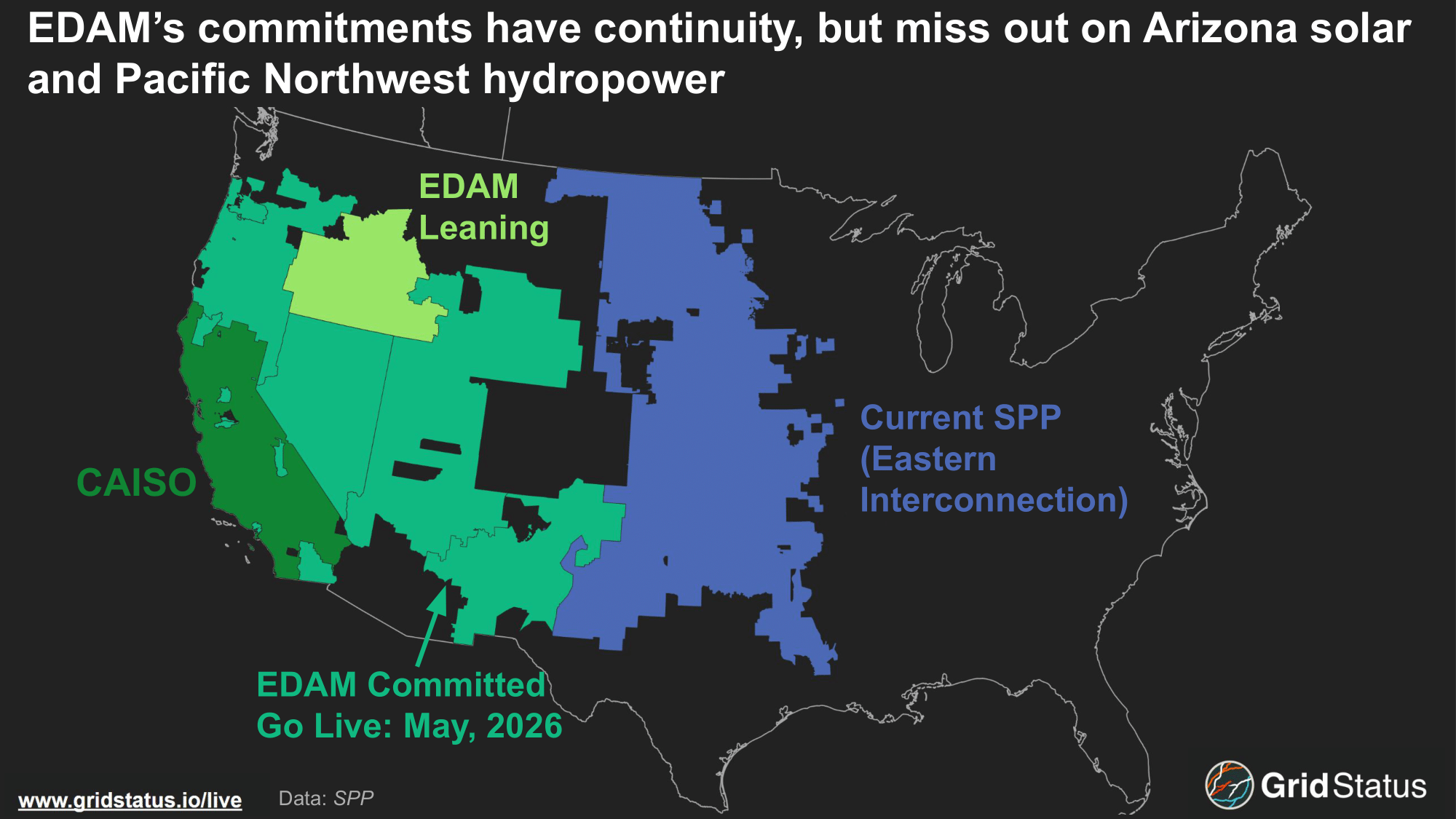 CAISO's EDAM and SPP's Markets+ Arrive to Tame the Wild West
